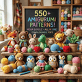 550+ Amigurumi Crochet Patterns Bundle – Ultimate Plushie & Toy PDF Collection