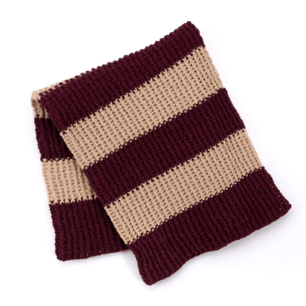 Bernat Deep Ridge Crochet Blanket Pattern – Chunky Textured Afghan PDF