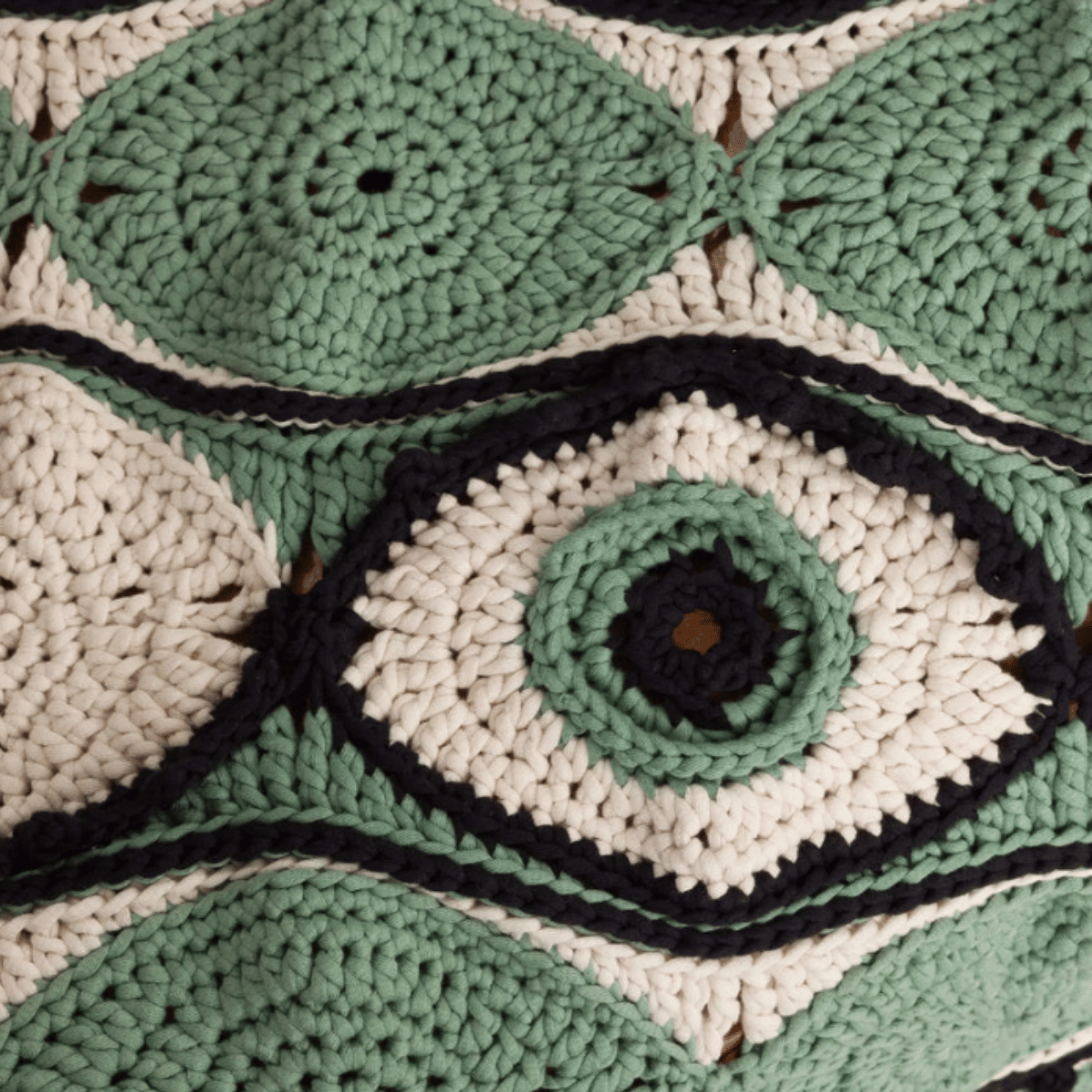 Bernat Eye See You Crochet Blanket Pattern – Textured Eyelet Afghan PDF