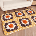 Bernat Gigantic Granny Crochet Blanket or Rug Pattern – Jumbo Granny Square PDF