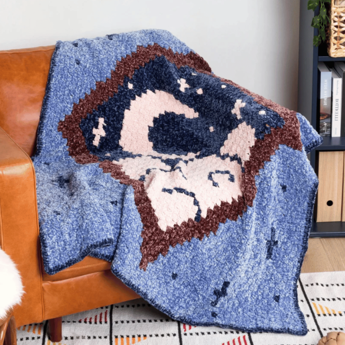 Bernat Moonlit View Crochet Blanket Pattern