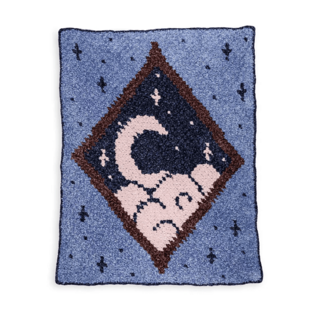 Bernat Moonlit View Crochet Blanket Pattern