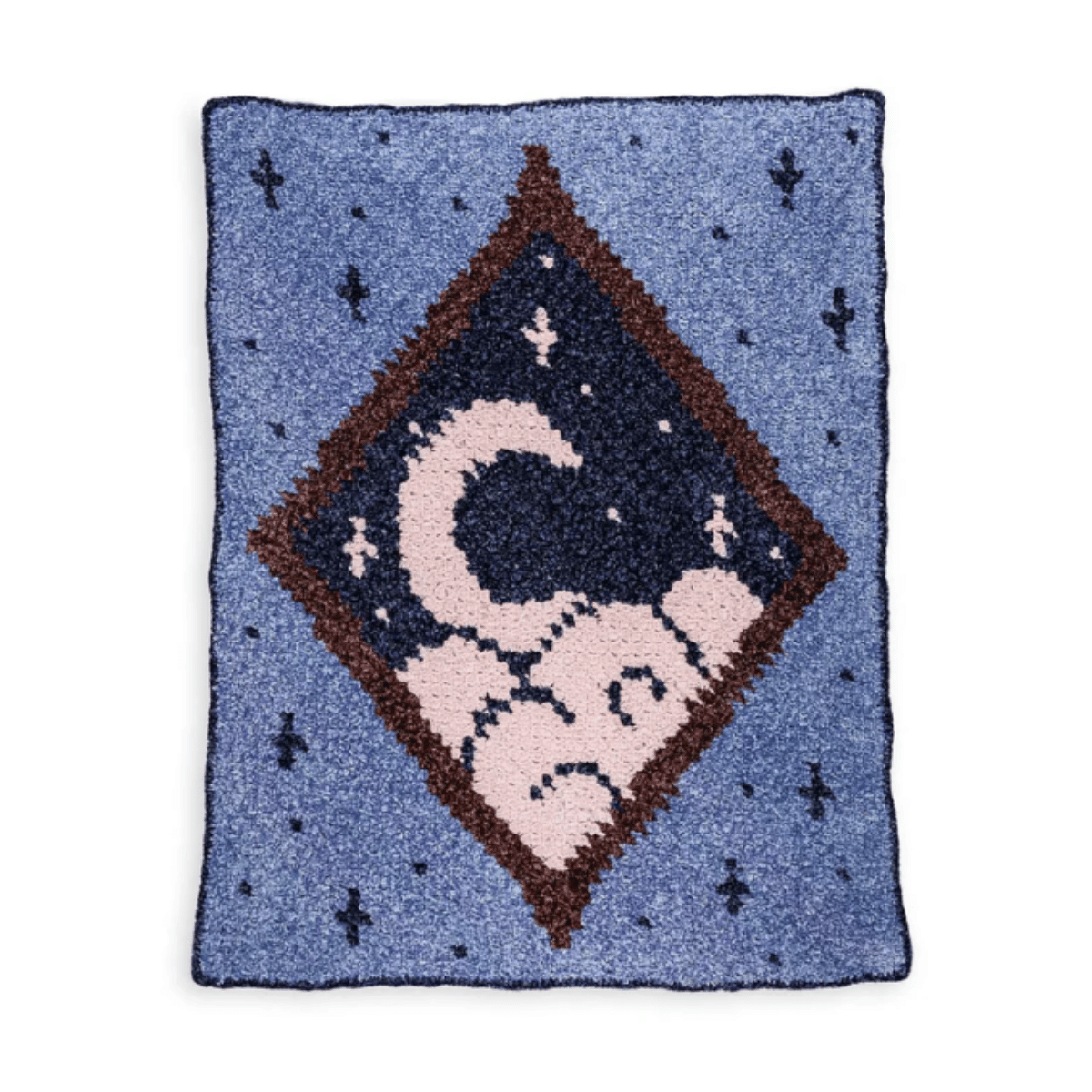 Bernat Moonlit View Crochet Blanket Pattern