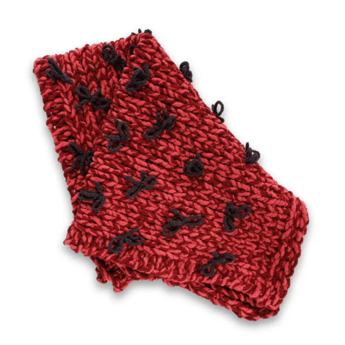 Bernat Put a Bow On It Table Knit Blanket Pattern