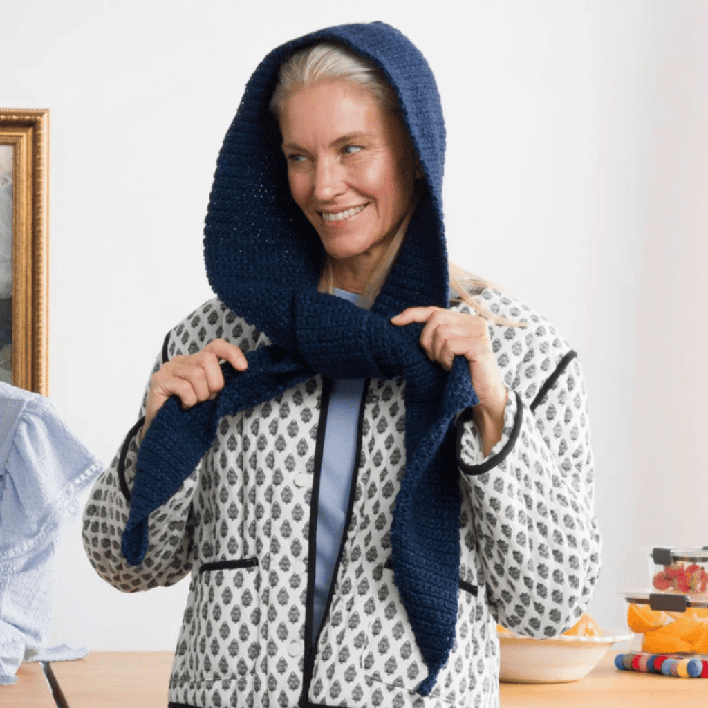 Bernat Whimsy Wrap Crochet Hooded Scarf Pattern – Cozy Hooded Wrap PDF