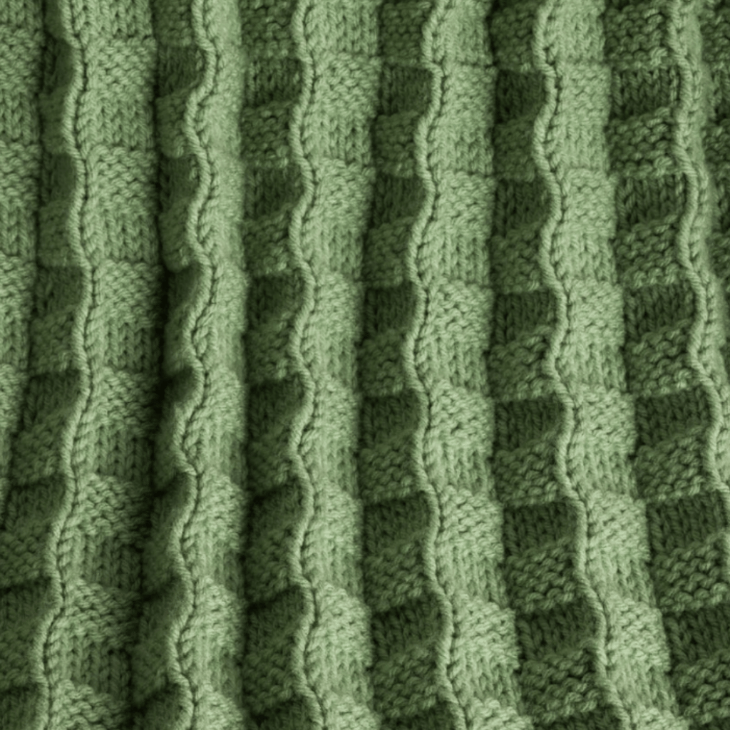 Caron Rich Textures Knit Blanket