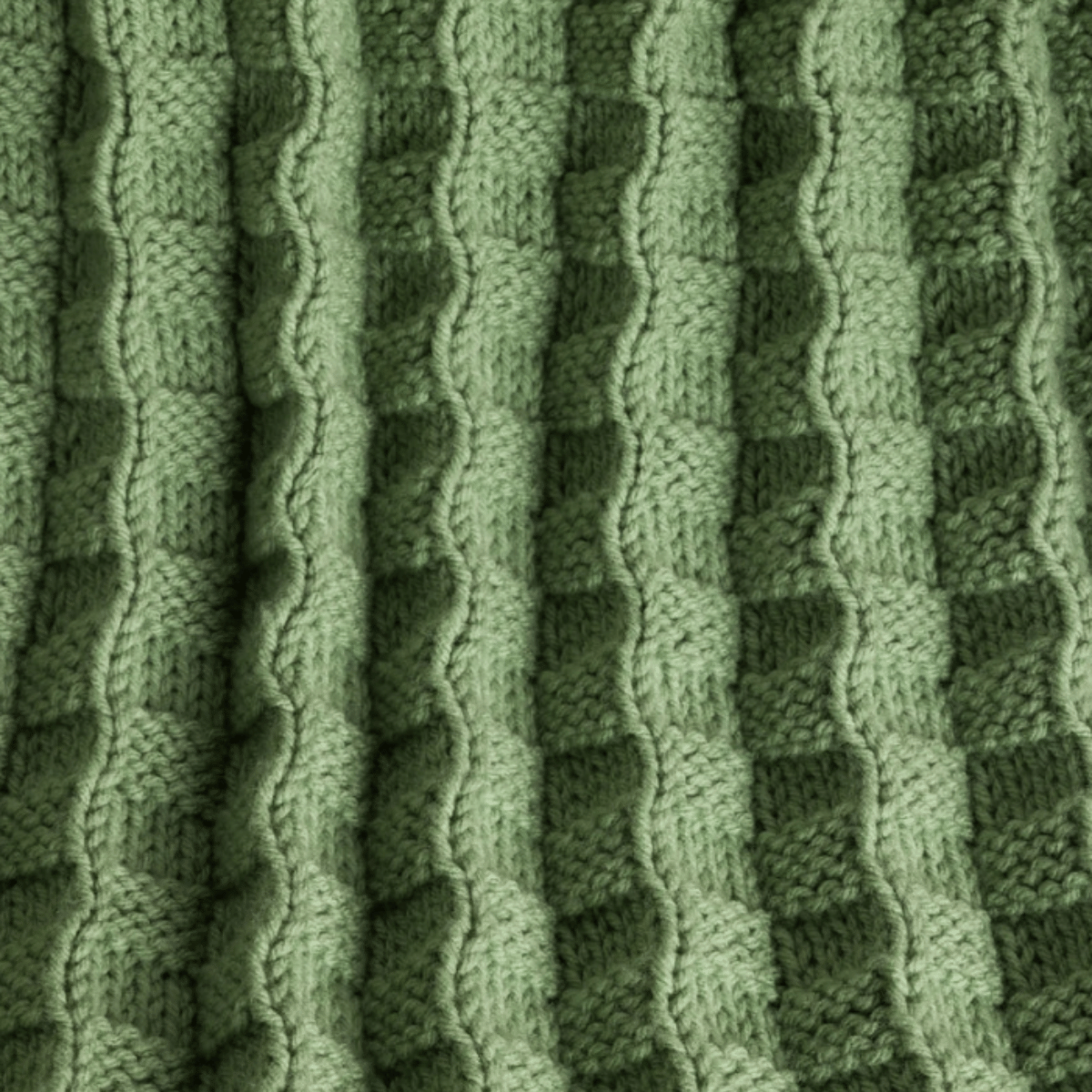Caron Rich Textures Knit Blanket