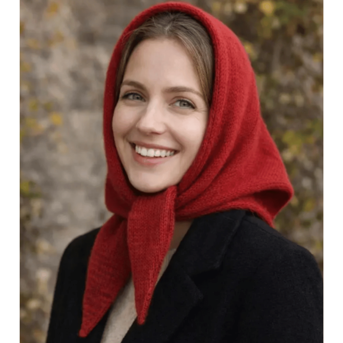 Easy Triangle Scarf Knitting Pattern – Cozy Shawl & Wrap PDF