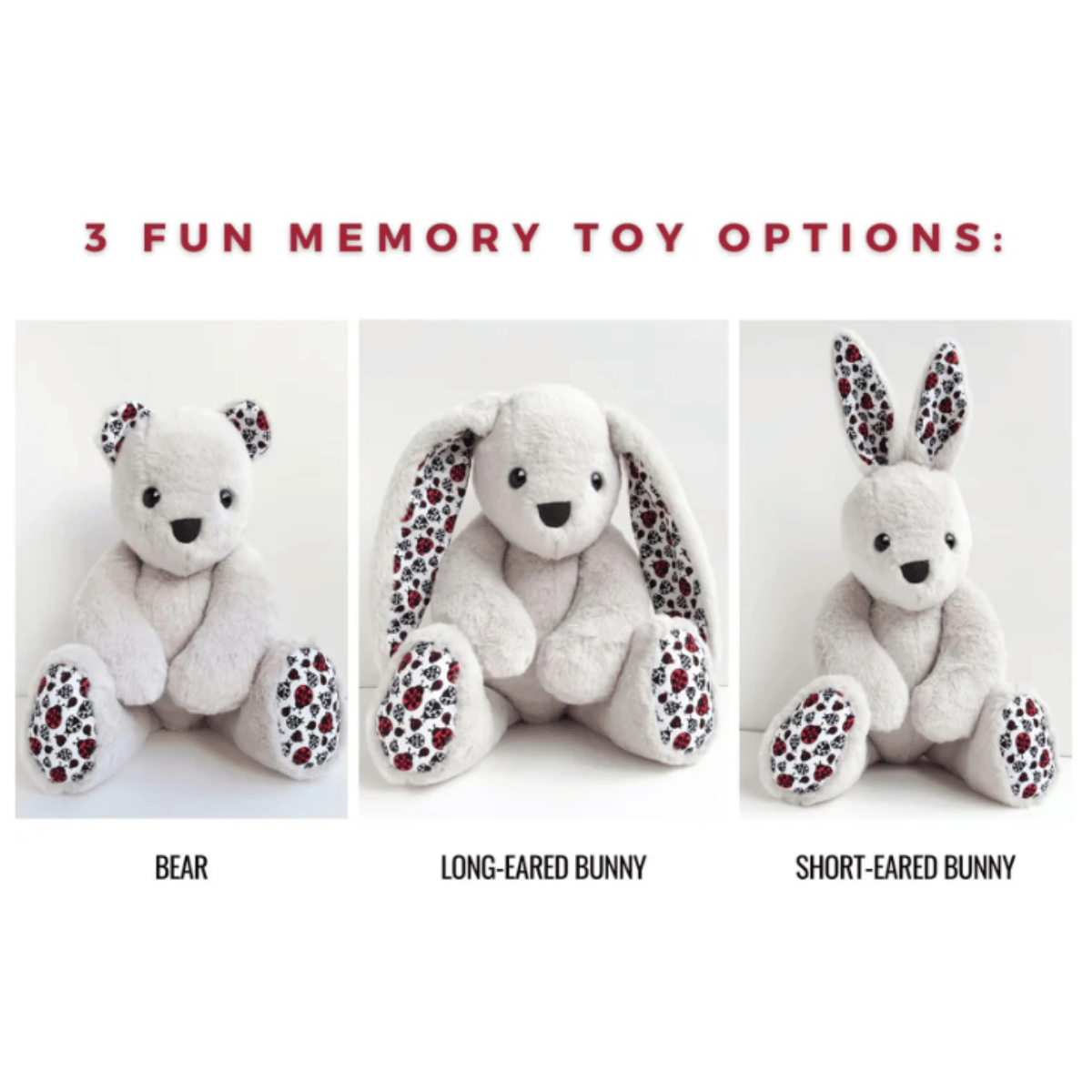 Mini Memory Bear & Bunny Sewing Kit PDF