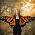 Monarch Butterfly Cardigan Crochet Pattern PDF – Granny Square Boho Sweater