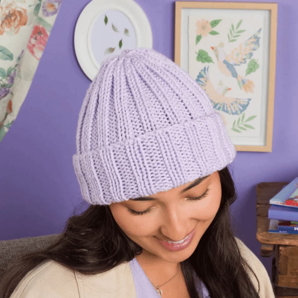 Red Heart Heart Warmer Knit Hat Pattern