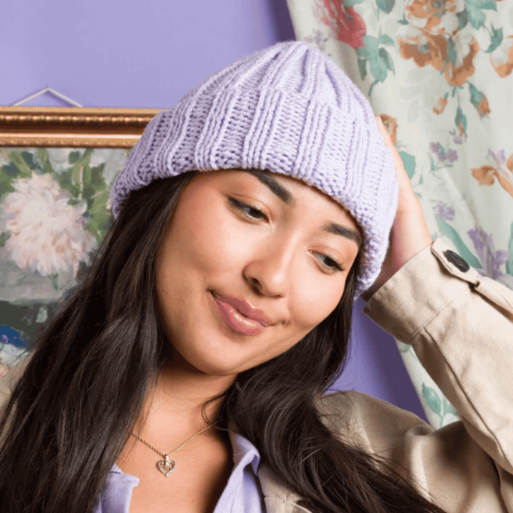Red Heart Heart Warmer Knit Hat Pattern
