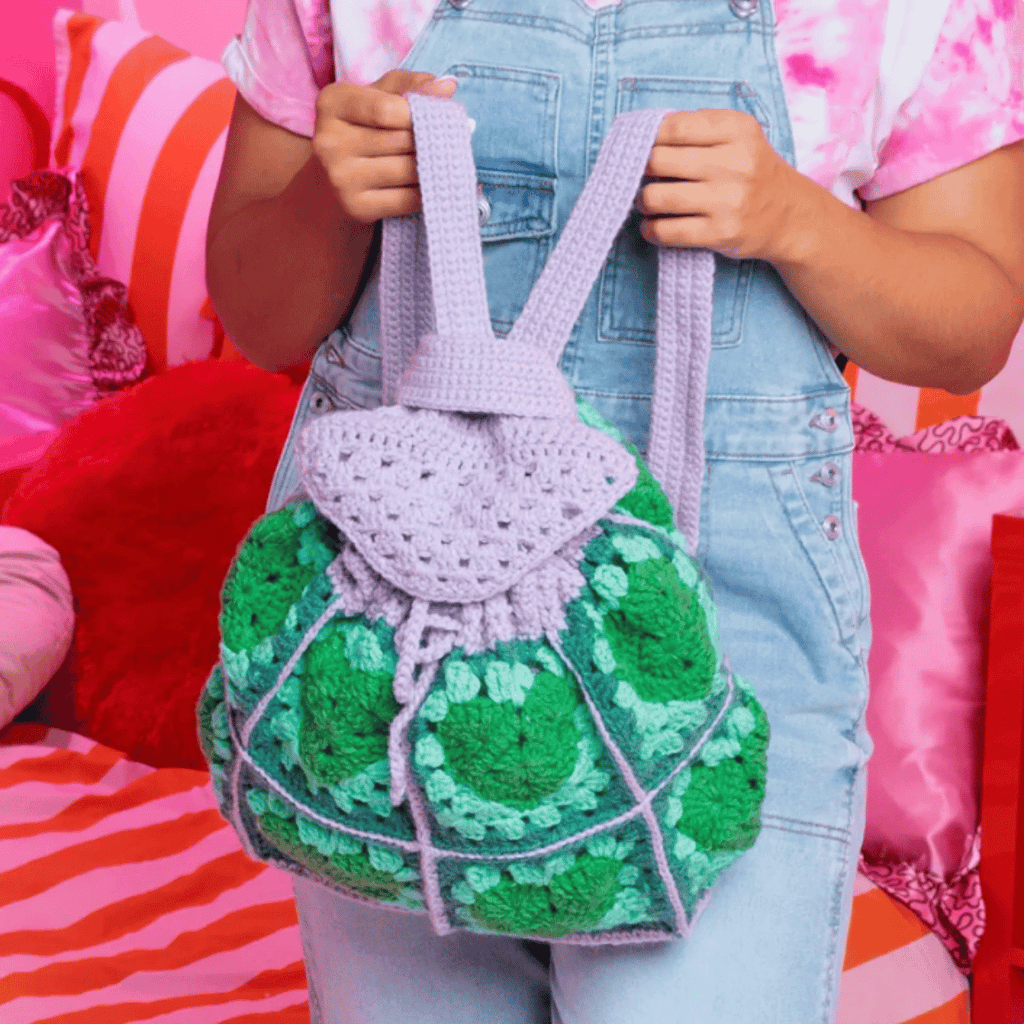 Red Heart Pack A Heart Crochet Backpack Pattern – Cute Heart Bag PDF