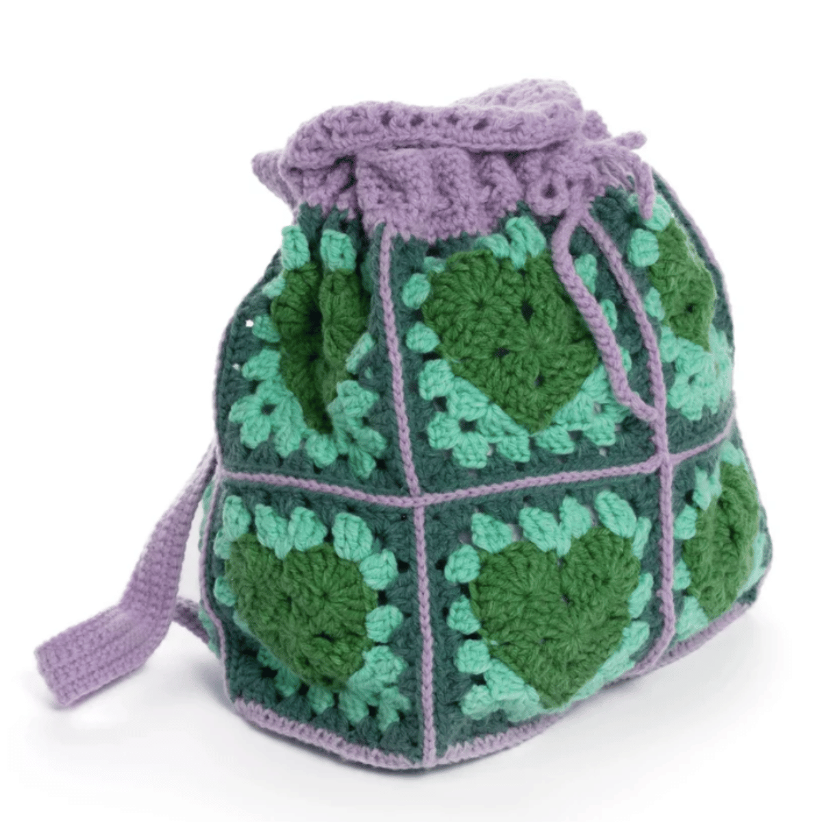 Red Heart Pack A Heart Crochet Backpack Pattern – Cute Heart Bag PDF