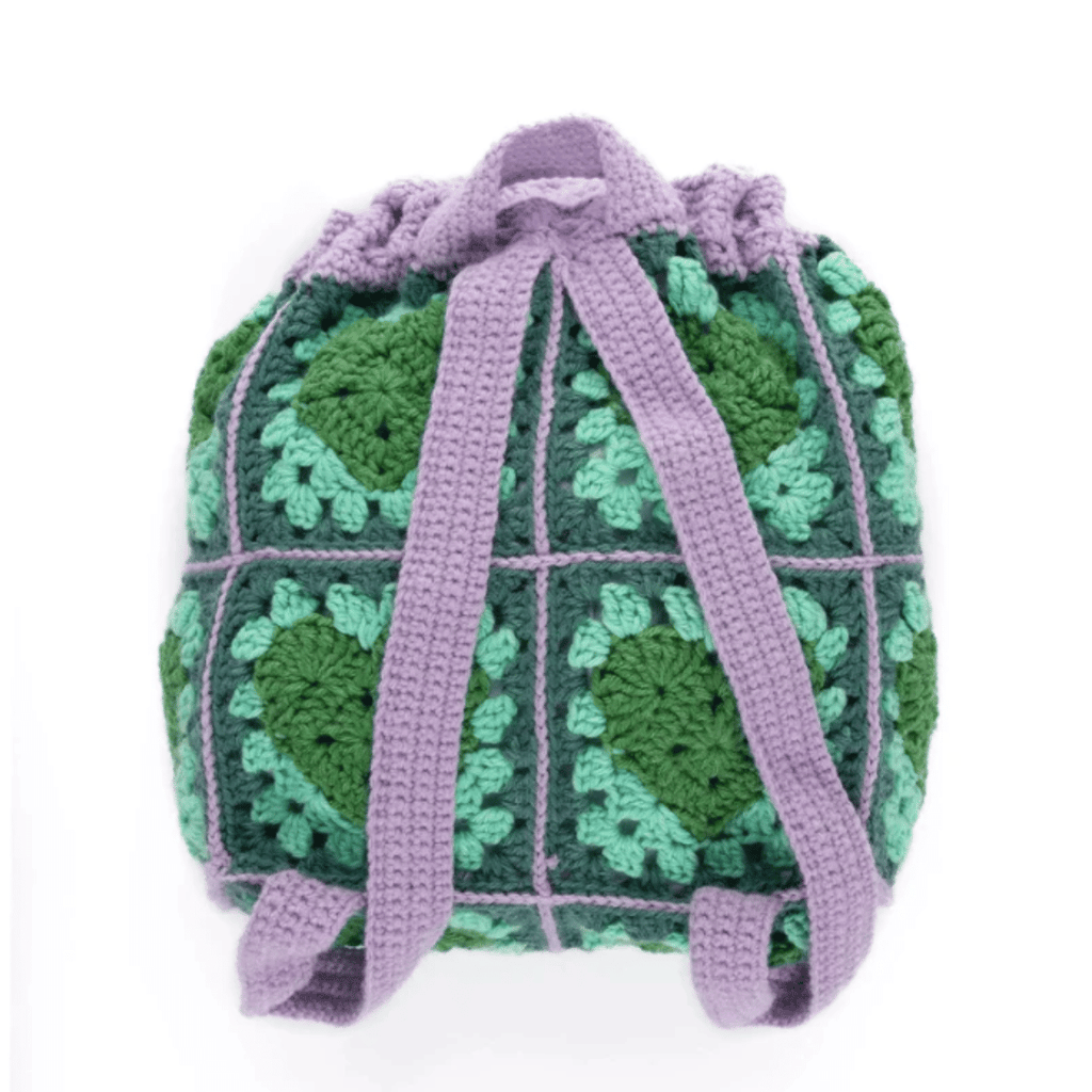 Red Heart Pack A Heart Crochet Backpack Pattern – Cute Heart Bag PDF