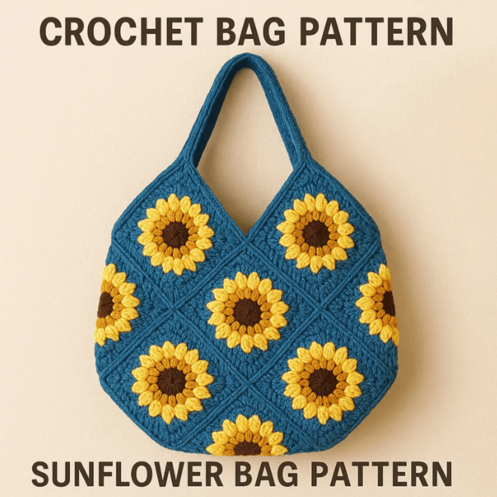 Sunflower Crochet Bag Pattern