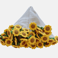 Crochet Sunflower Bouquet Blanket Pattern