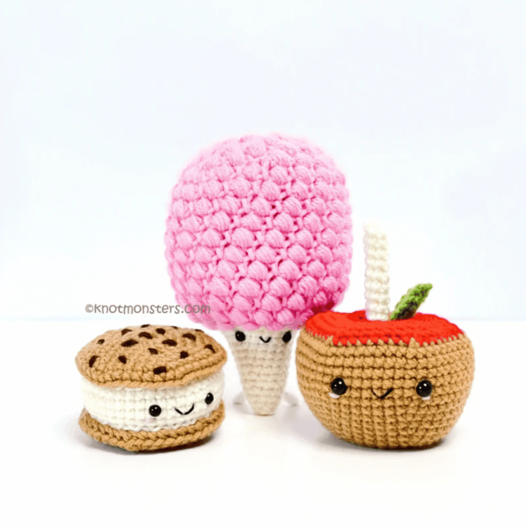50 Sweets & Treats Crochet Pattern Bundle PDF – Amigurumi Dessert Collection Digital Download