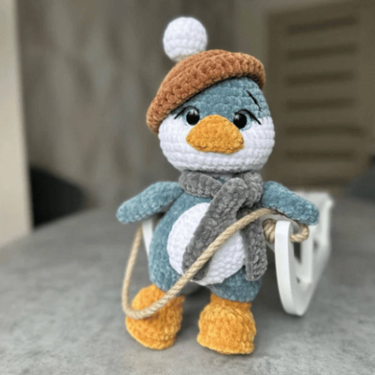 3-in-1 Amigurumi Crochet Pattern – Penguin, Snowman & Reindeer PDF Pattern