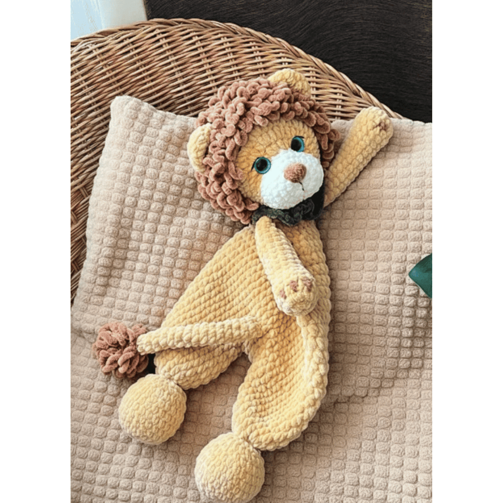 Adorable Lion Comforter Crochet Pattern