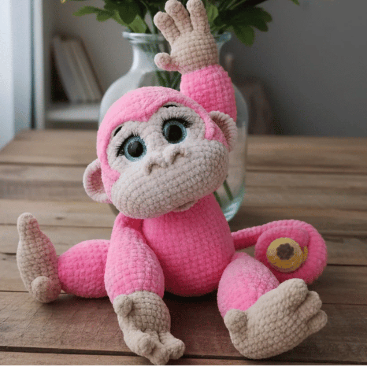 Cute Monkey Amigurumi Crochet Pattern PDF
