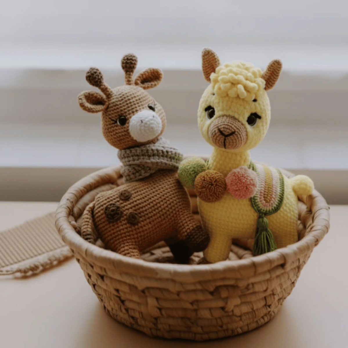 Luna the Llama Amigurumi Crochet Pattern PDF Plush Alpaca Toy Tutorial