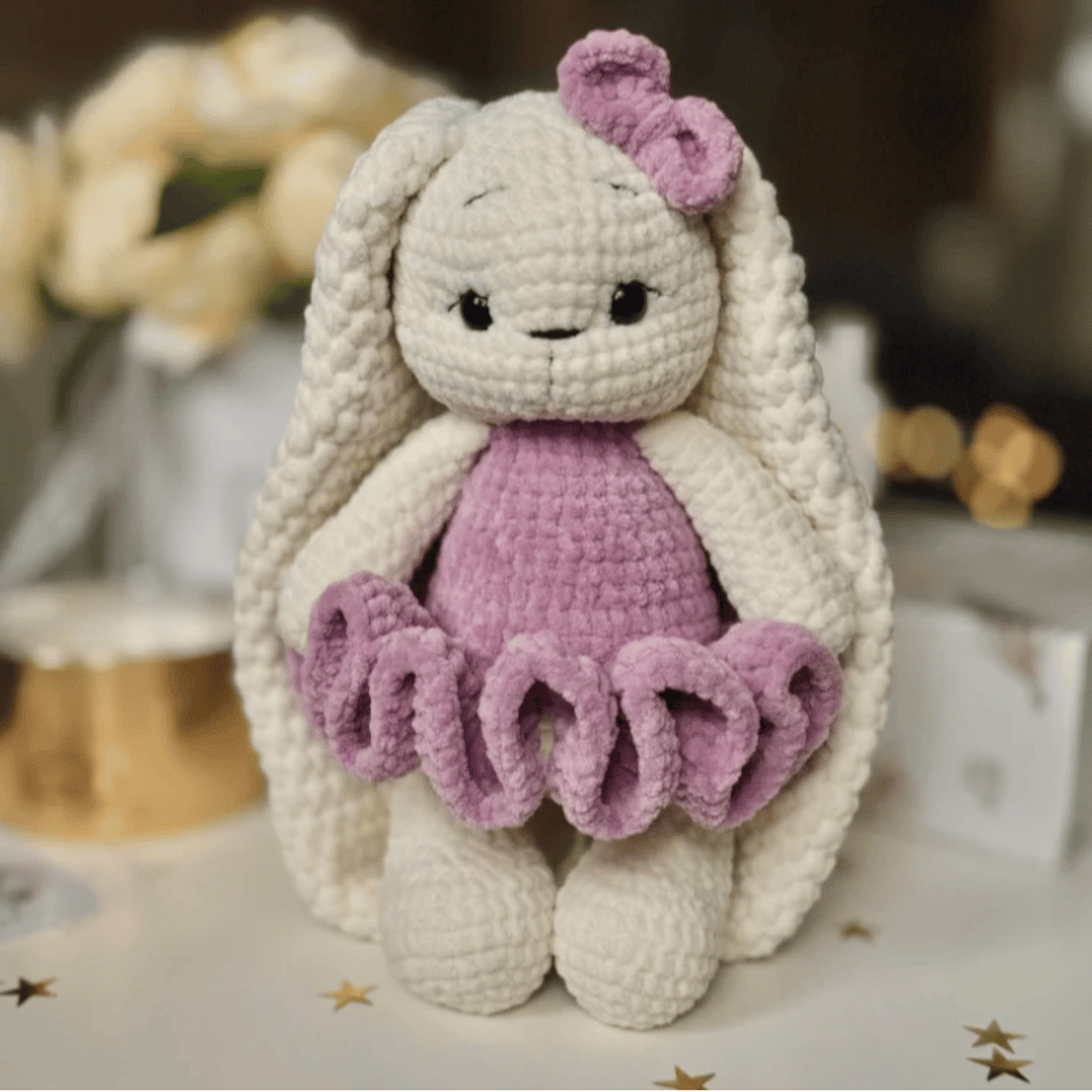 Bunny Amigurumi Crochet Pattern PDF Plush Rabbit Toy Tutorial