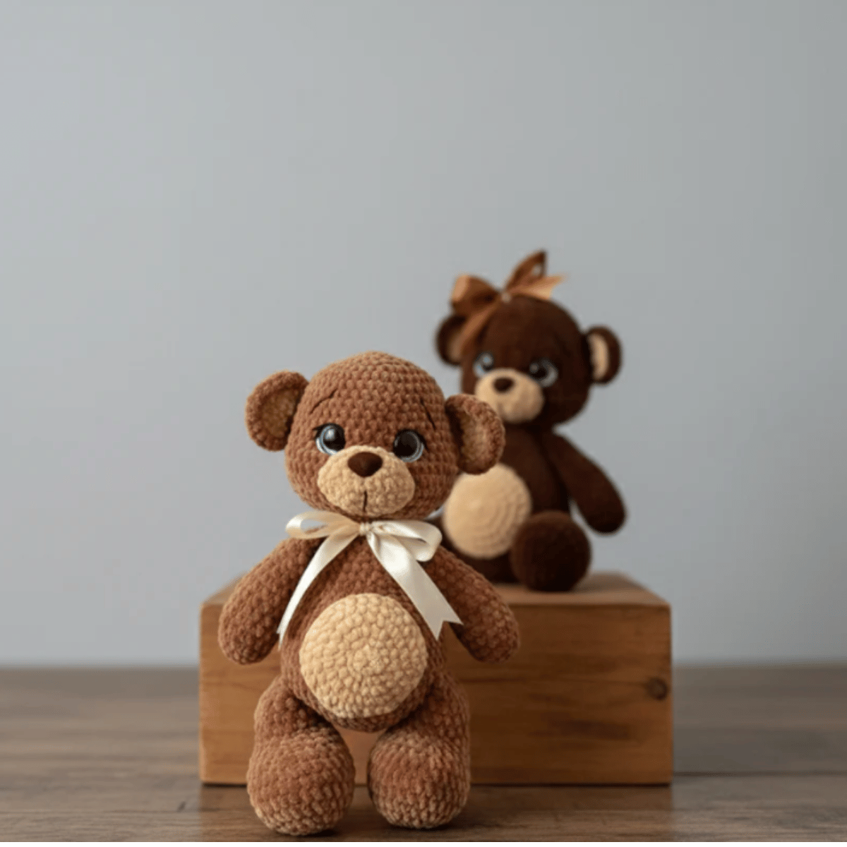 Oliver the Teddy Bear Amigurumi Crochet Pattern PDF Plush Toy Tutorial