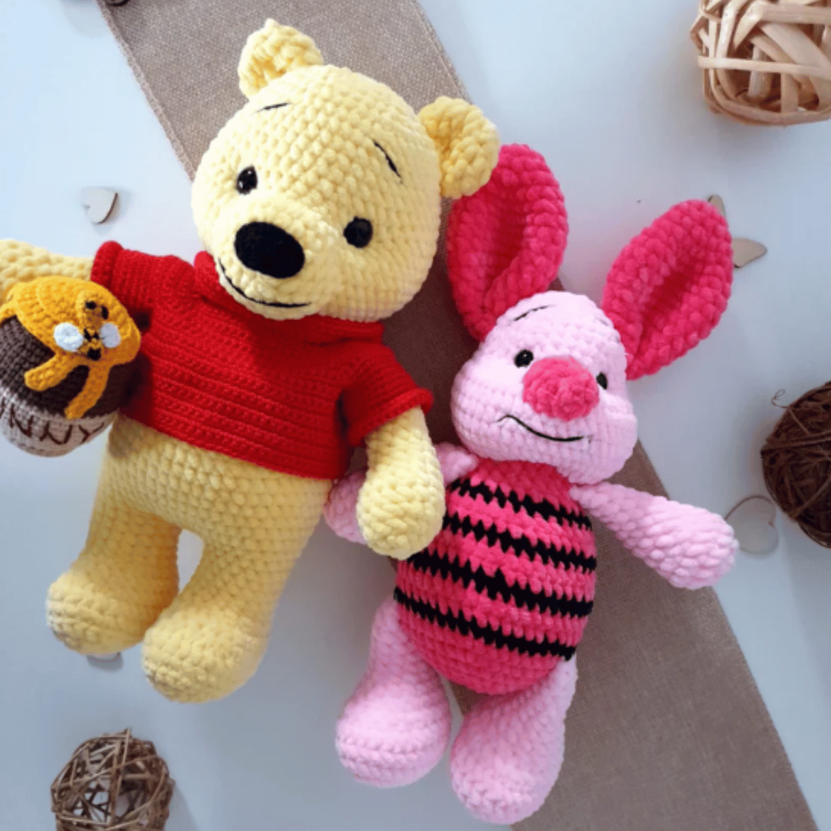 Pippa the Little Pig Amigurumi Crochet Pattern PDF Farm Animal Plush Tutorial