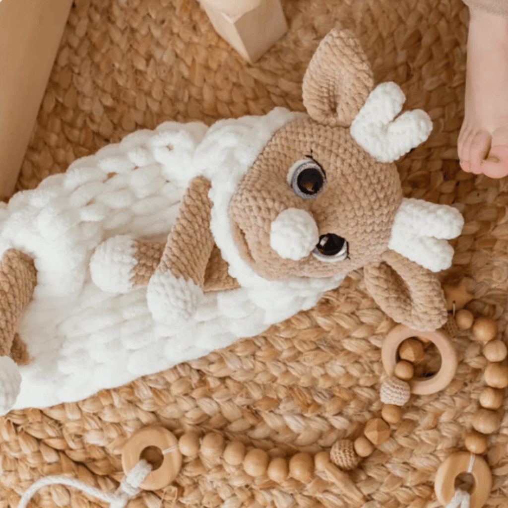 Remy the Pajama Reindeer Amigurumi Crochet Pattern PDF Christmas Plush Tutorial