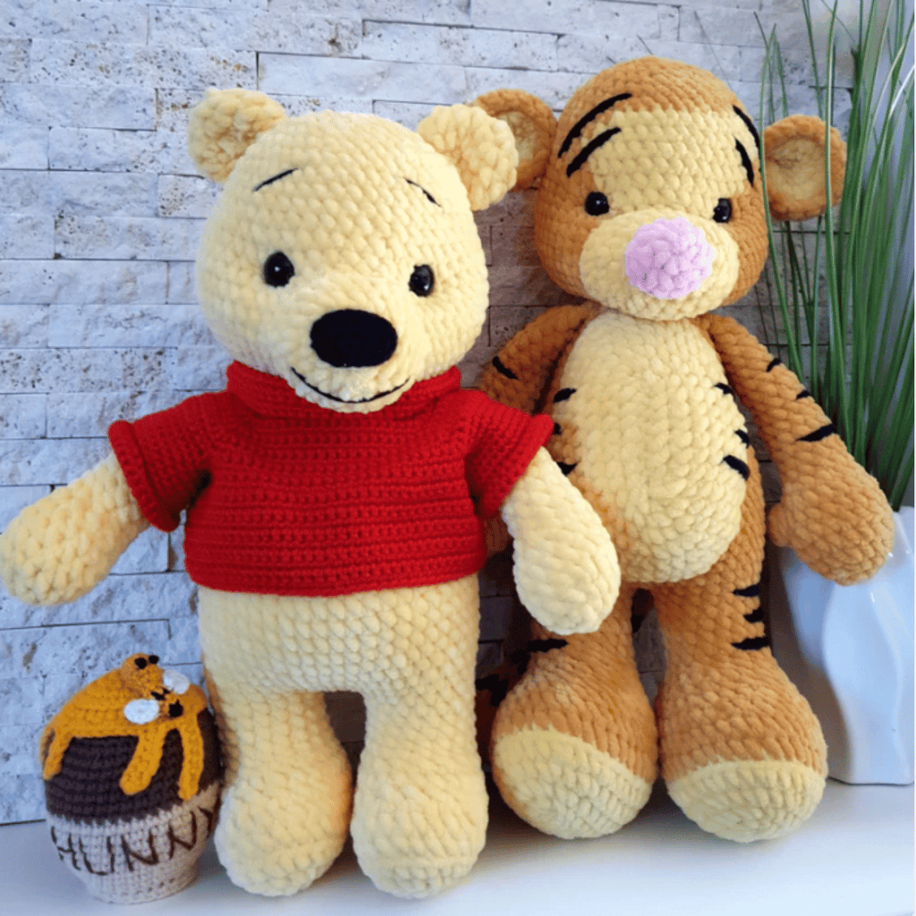 Tiger Amigurumi Crochet Pattern PDF Safari Plush Toy Tutorial