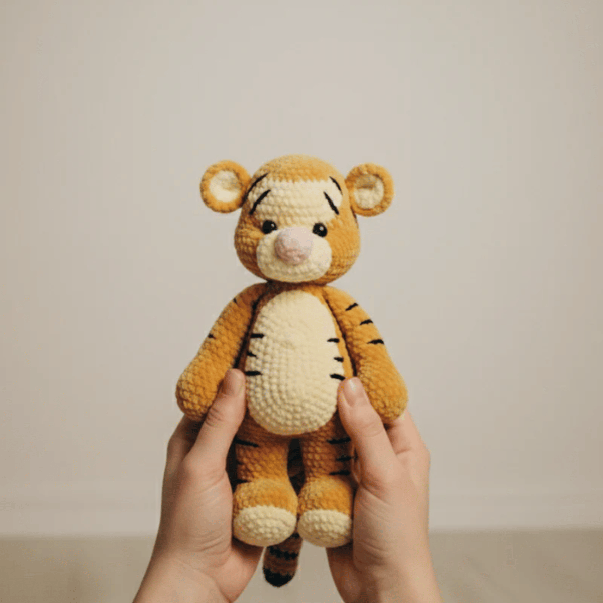 Tiger Amigurumi Crochet Pattern PDF Safari Plush Toy Tutorial