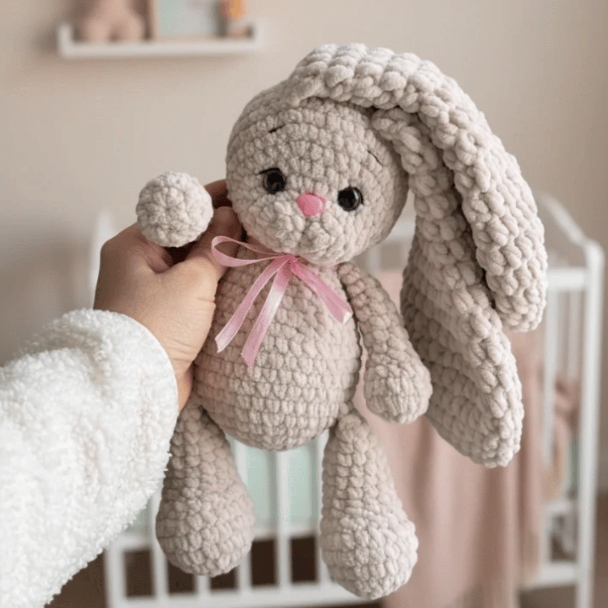 Sophie the Bunny Amigurumi Crochet Pattern PDF Plush Rabbit Toy Tutorial