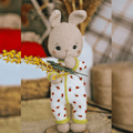 Carrot Dreams Bunny Amigurumi Crochet Pattern PDF Plush Rabbit Tutorial