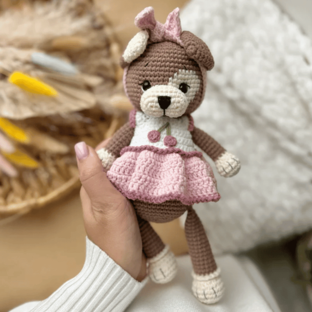 Daisy & Max the Puppies Amigurumi Crochet Pattern PDF Plush Dog Set Tutorial