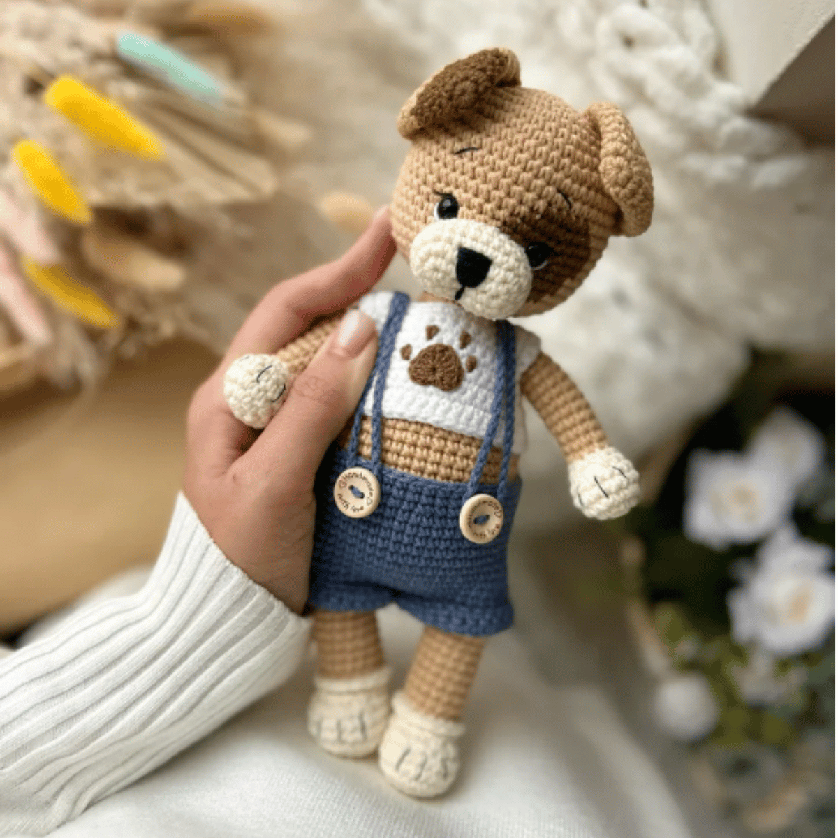 Daisy & Max the Puppies Amigurumi Crochet Pattern PDF Plush Dog Set Tutorial
