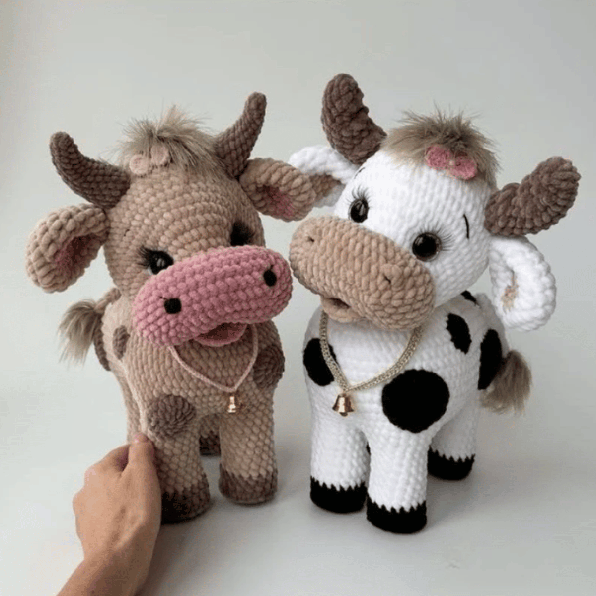 Daisy the Cow Amigurumi Crochet Pattern PDF Farm Animal Plush Tutorial