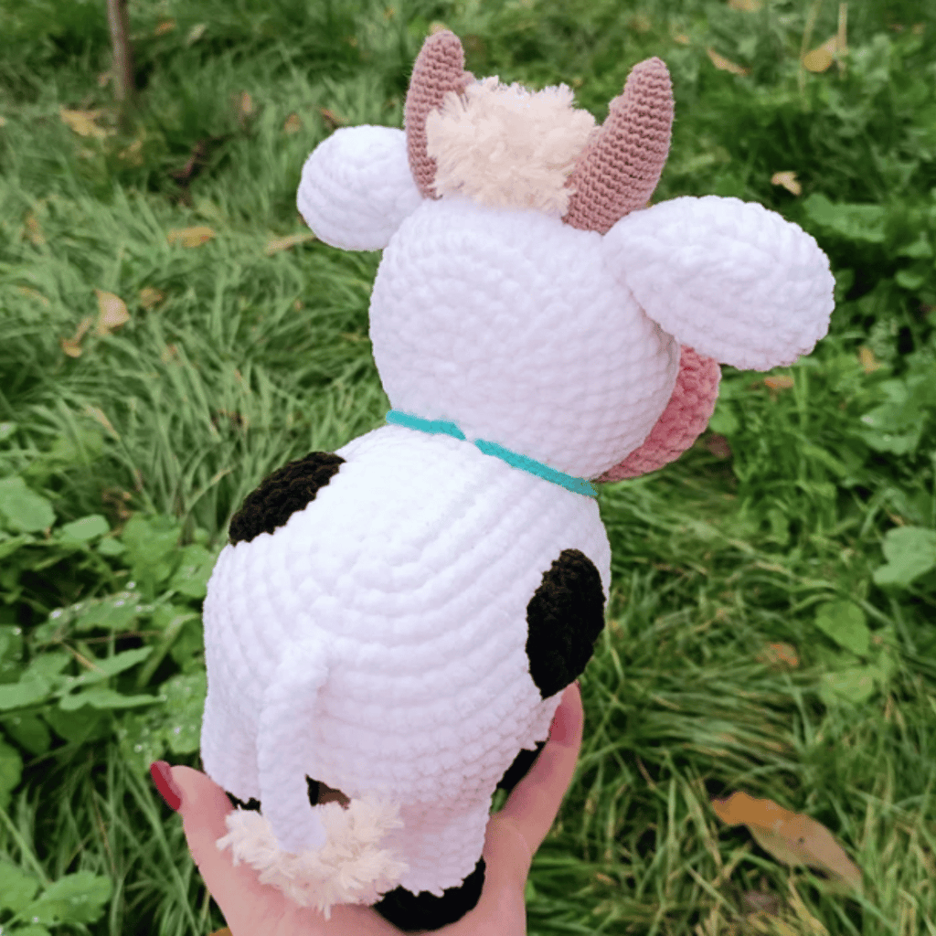 Daisy the Cow Amigurumi Crochet Pattern PDF Farm Animal Plush Tutorial