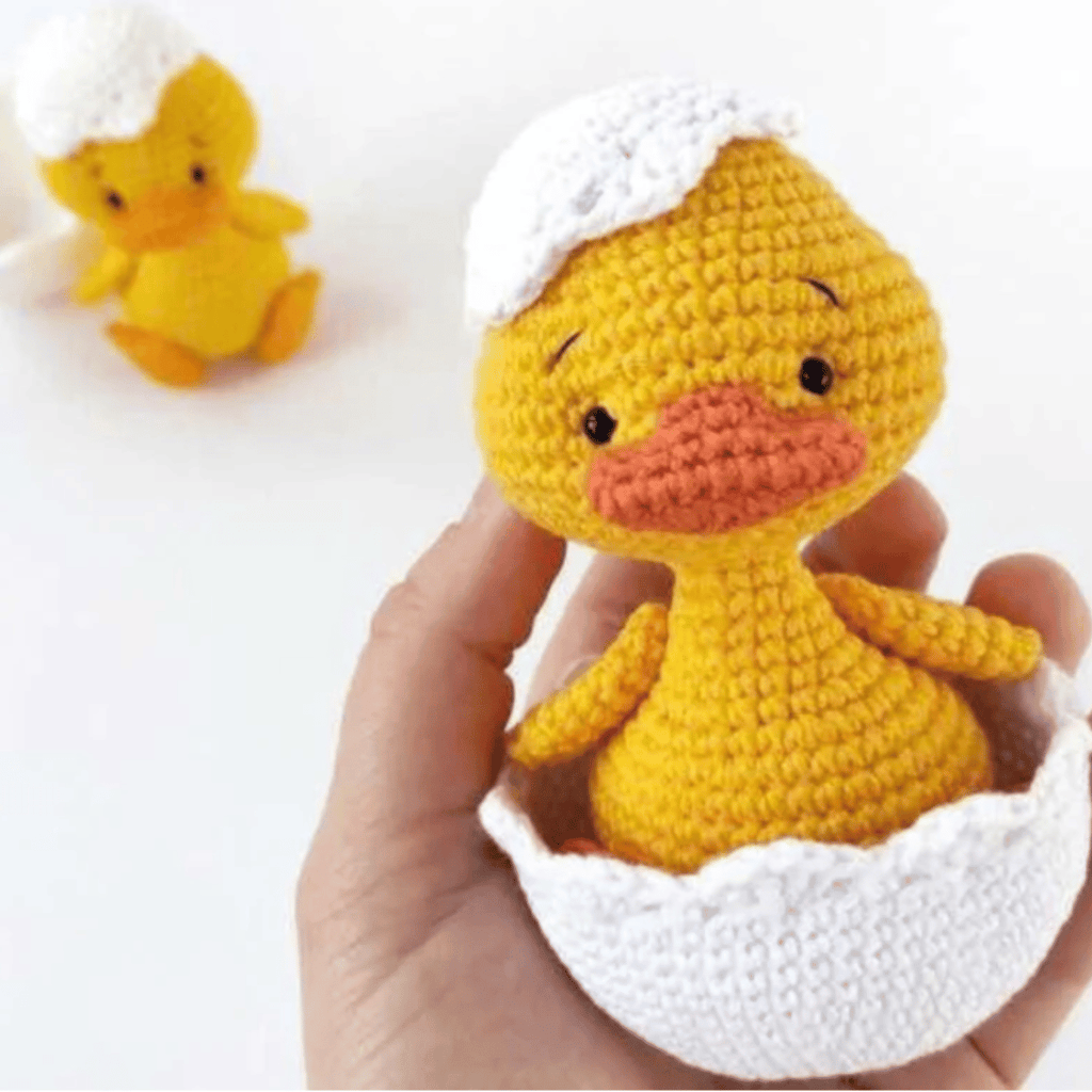 Eli the Duckling Amigurumi Crochet Pattern PDF Baby Duck Tutorial