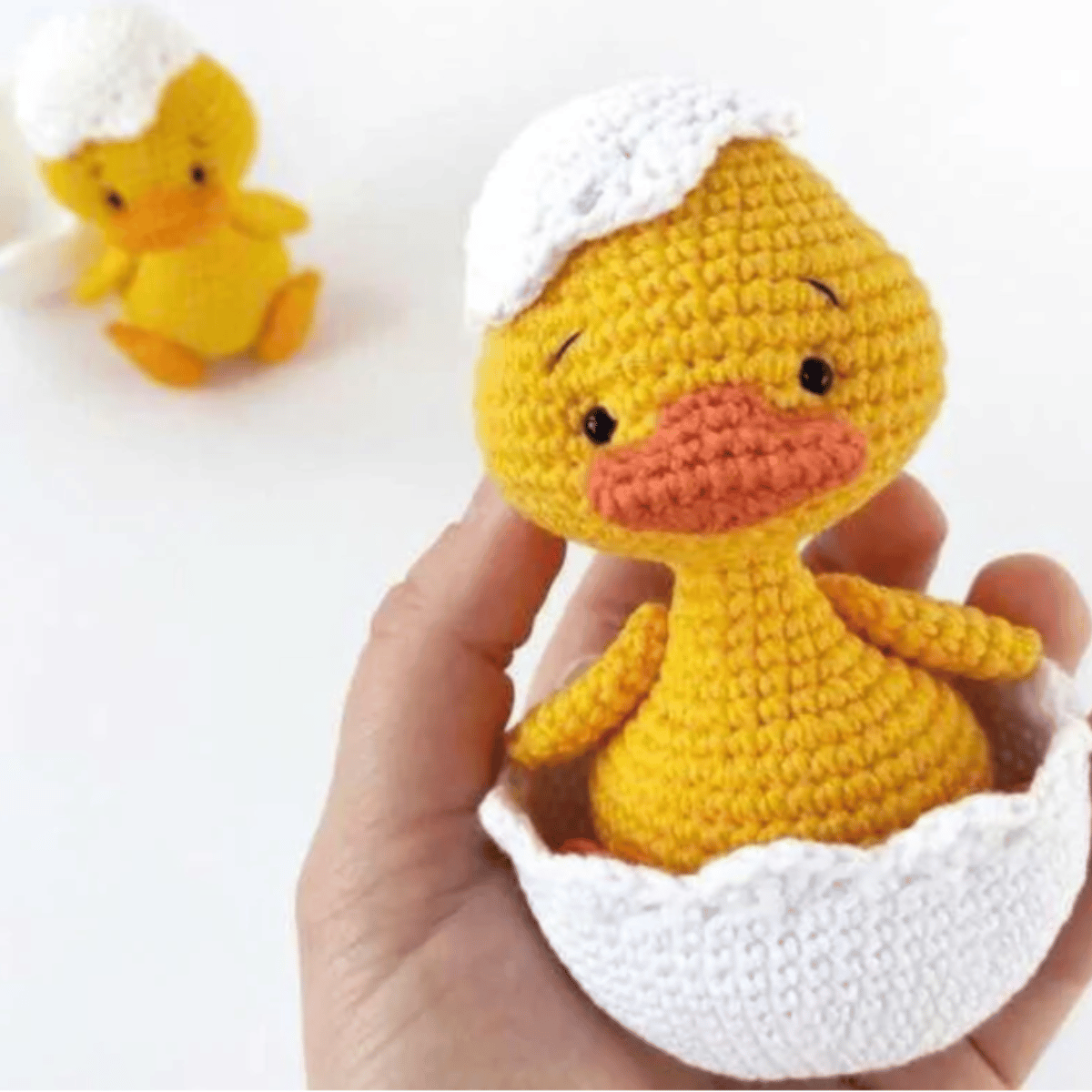 Eli the Duckling Amigurumi Crochet Pattern PDF Baby Duck Tutorial