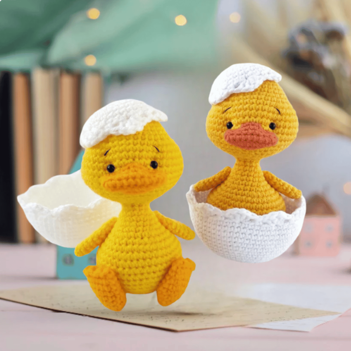 Eli the Duckling Amigurumi Crochet Pattern PDF Baby Duck Tutorial