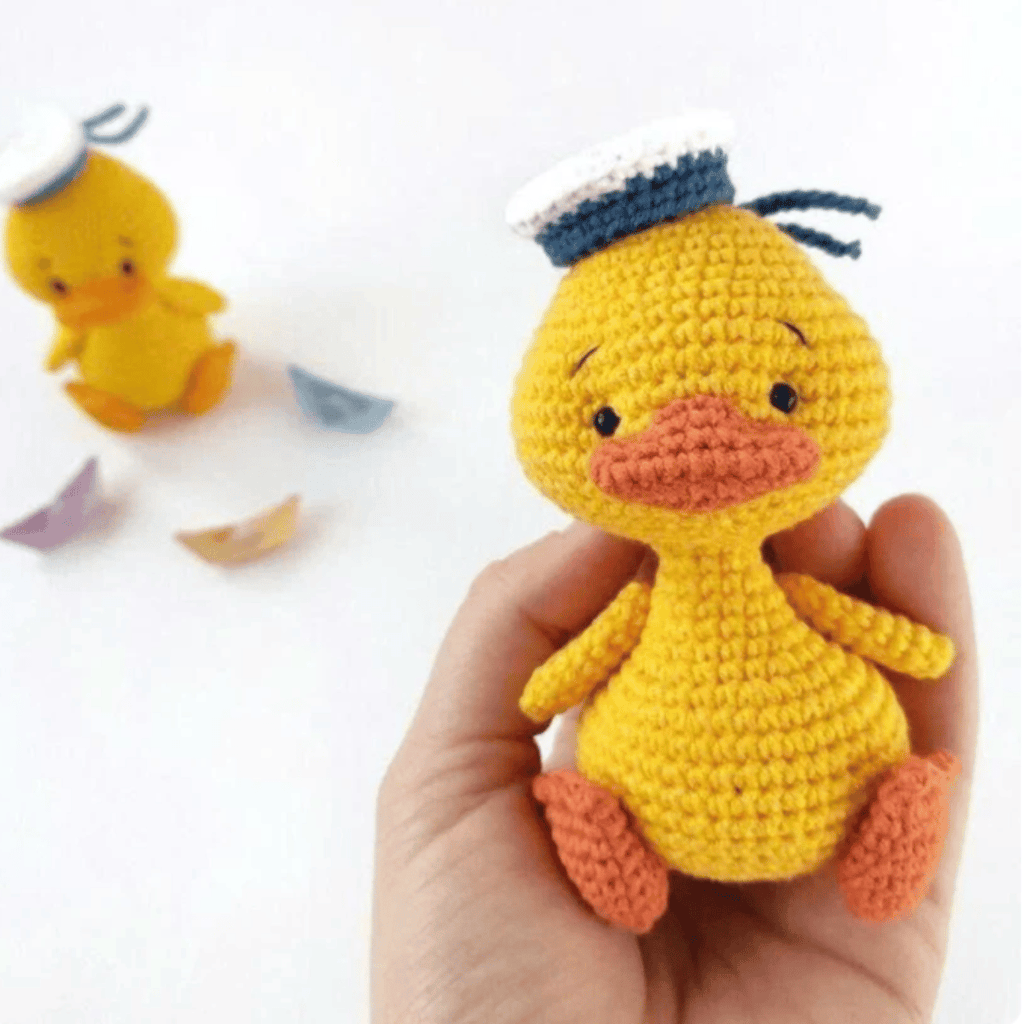 Eli the Duckling Amigurumi Crochet Pattern PDF Baby Duck Tutorial