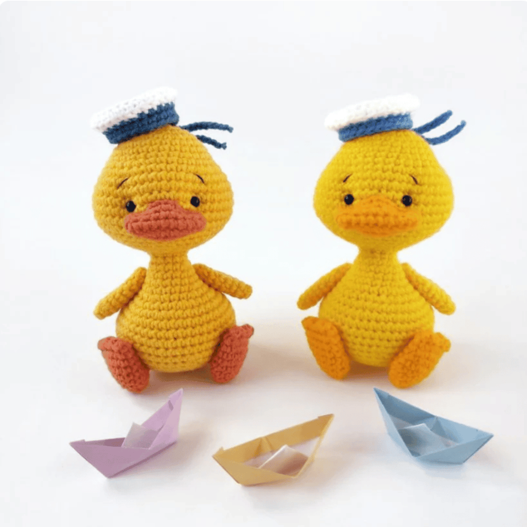 Eli the Duckling Amigurumi Crochet Pattern PDF Baby Duck Tutorial