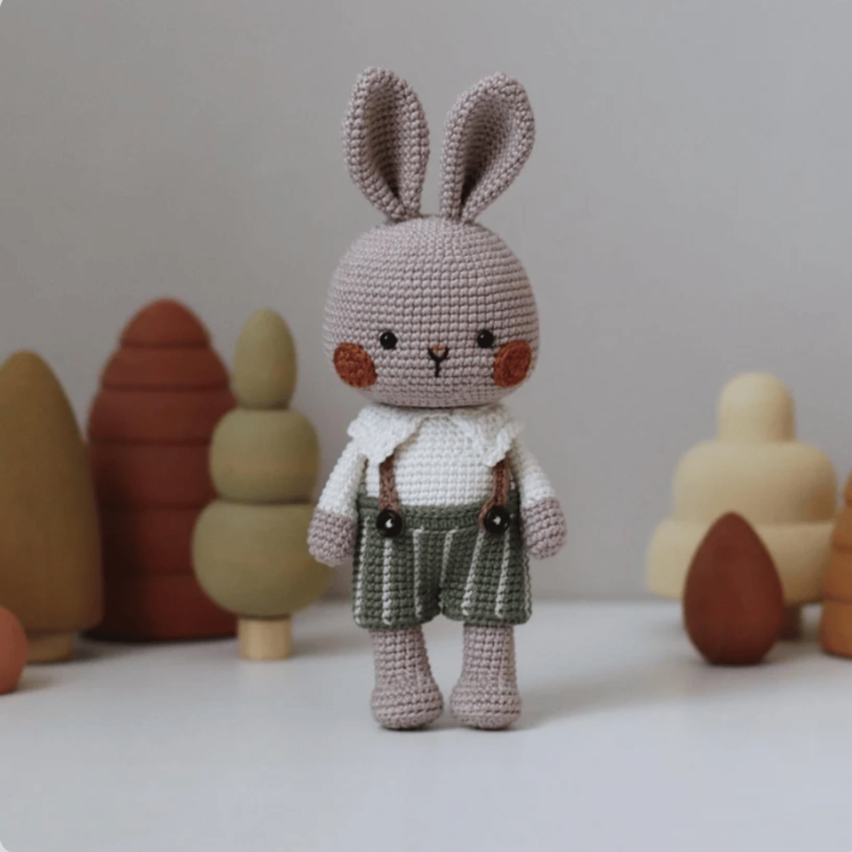 Eliot the Little Bunny Amigurumi Crochet Pattern PDF Plush Rabbit Tutorial
