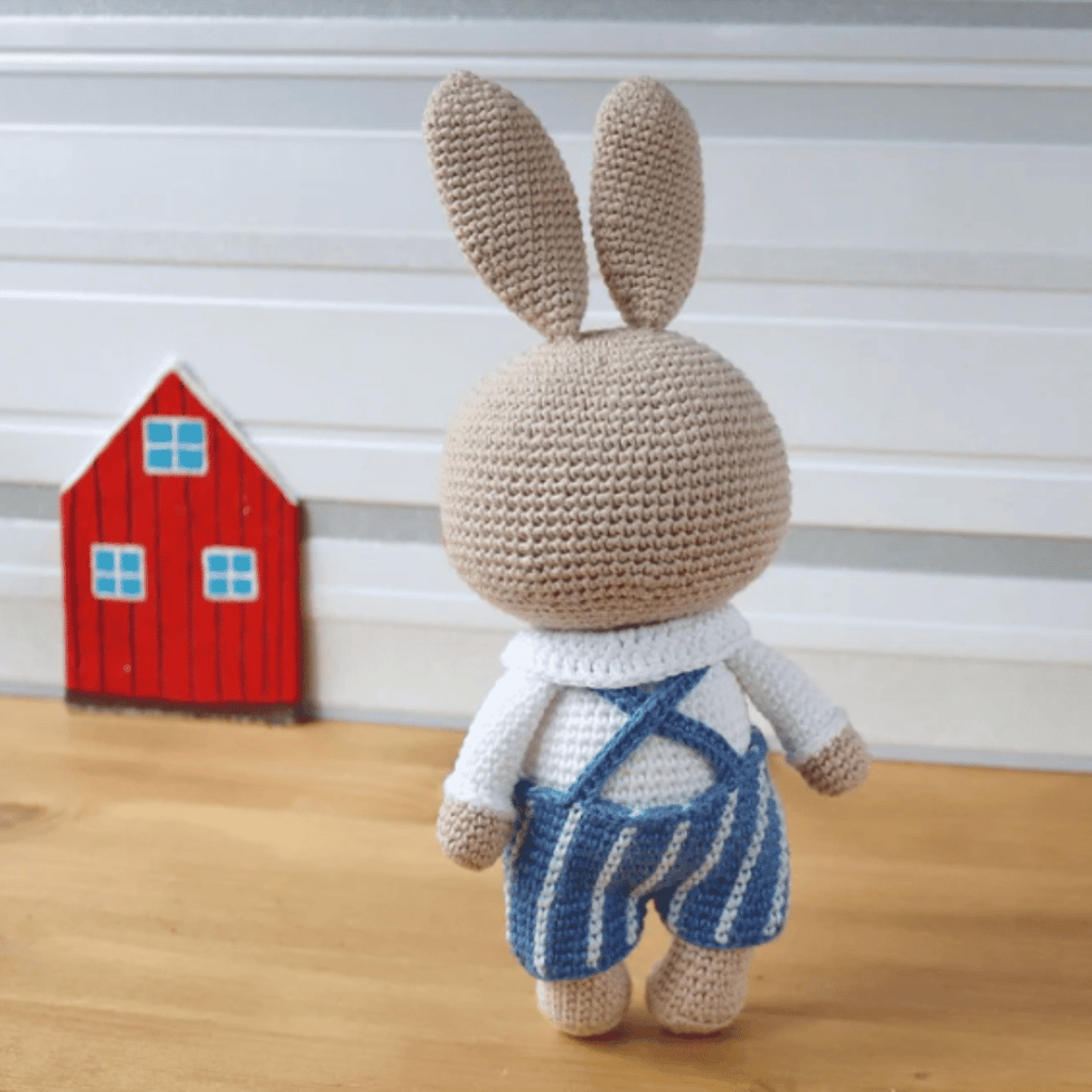 Eliot the Little Bunny Amigurumi Crochet Pattern PDF Plush Rabbit Tutorial