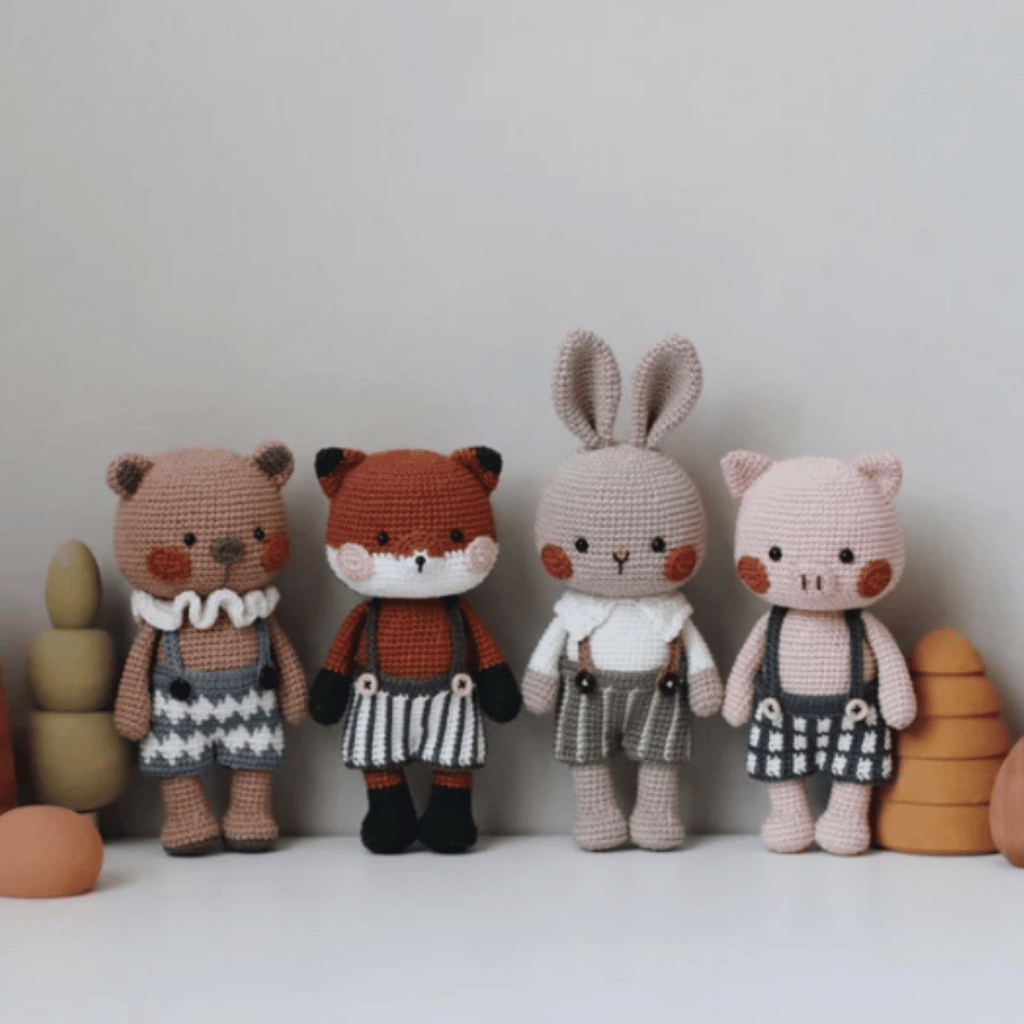Eliot the Little Bunny Amigurumi Crochet Pattern PDF Plush Rabbit Tutorial