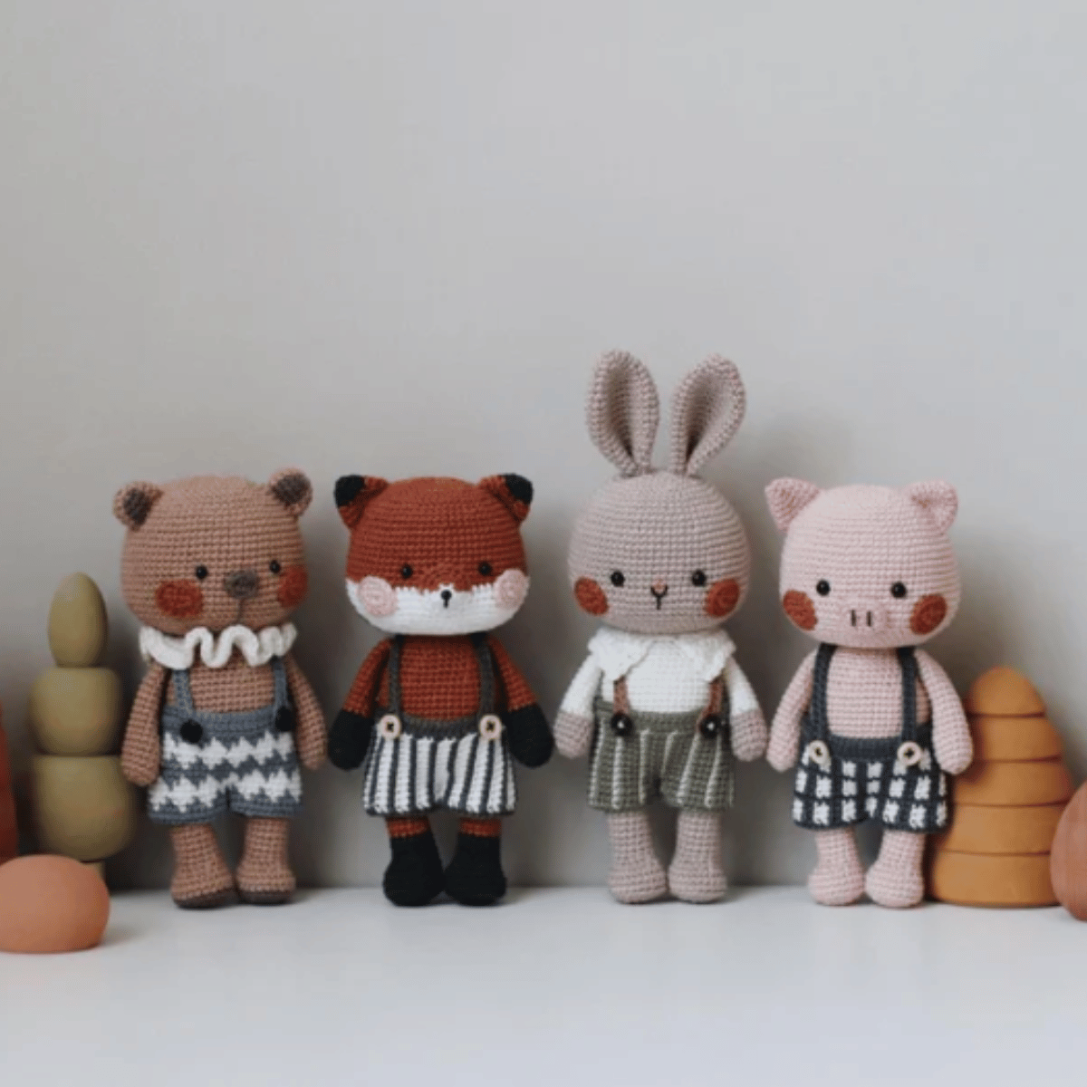 Eliot the Little Bunny Amigurumi Crochet Pattern PDF Plush Rabbit Tutorial
