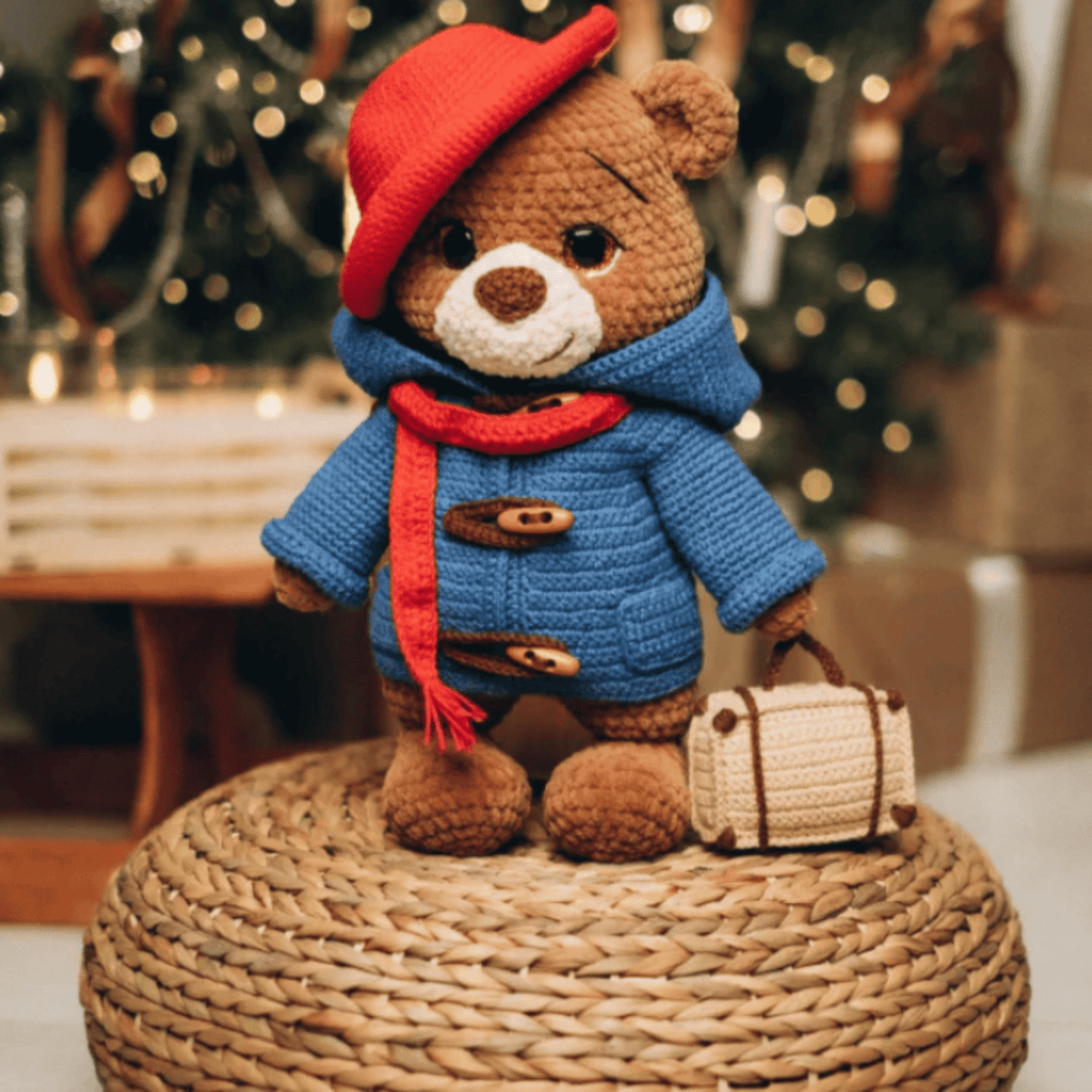 Classic Teddy Bear 🧸– Amigurumi Crochet Pattern PDF (Cute Handmade Plush Bear)