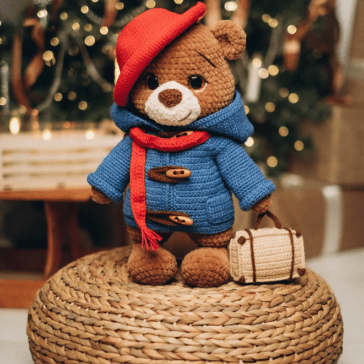 Classic Teddy Bear 🧸– Amigurumi Crochet Pattern PDF (Cute Handmade Plush Bear)
