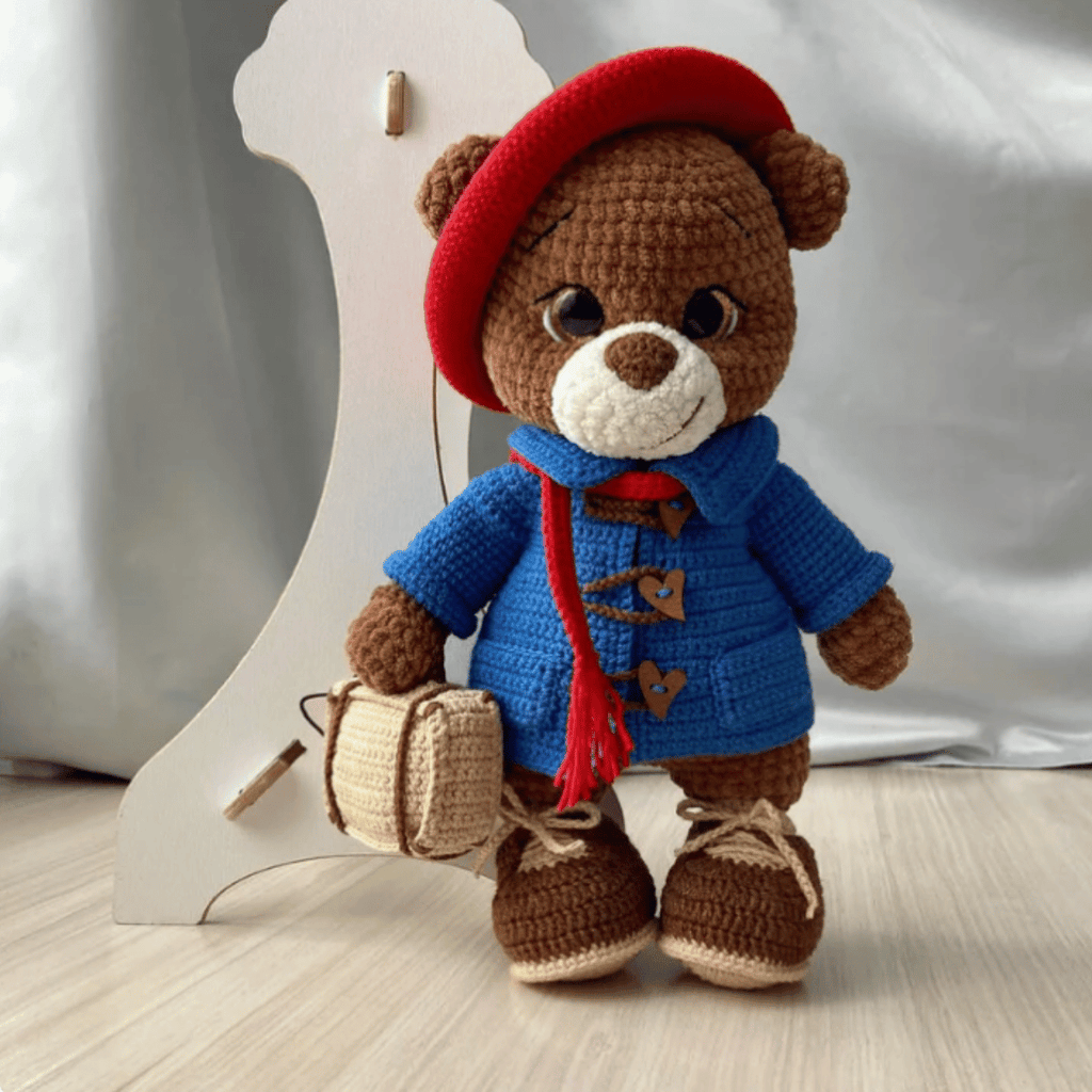 Classic Teddy Bear 🧸– Amigurumi Crochet Pattern PDF (Cute Handmade Plush Bear)